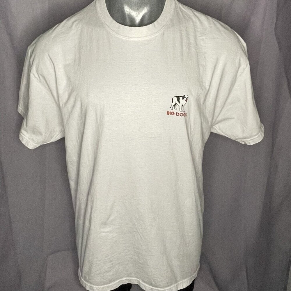 Big Dogs Sportswear T Shirt Men’s XL Dad Joke What Men Know about Women Boobs - Picture 4 of 10